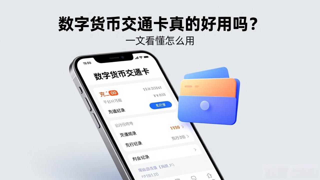 数字货币交通卡真的好用吗？一文看懂怎么用