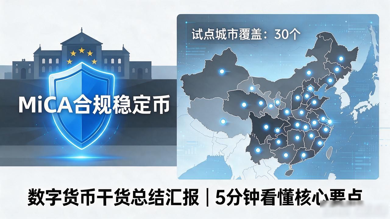 数字货币干货总结汇报｜5分钟看懂核心要点