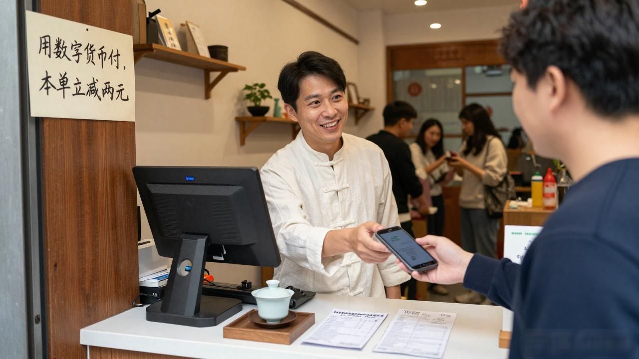上海推广数字货币奖励怎么领？我开茶店半年，光奖励就多收了两千