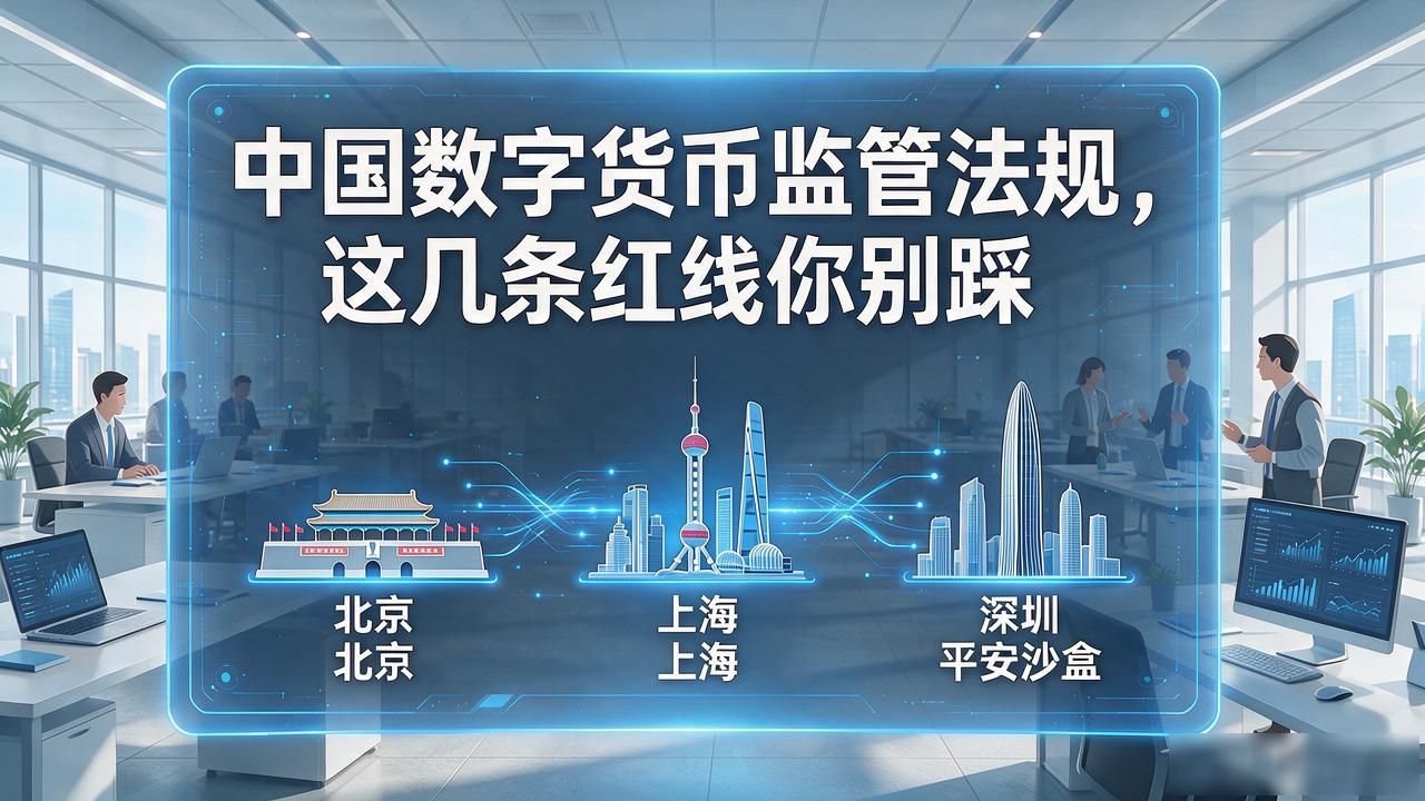 中国数字货币监管法规，这几条红线你别踩