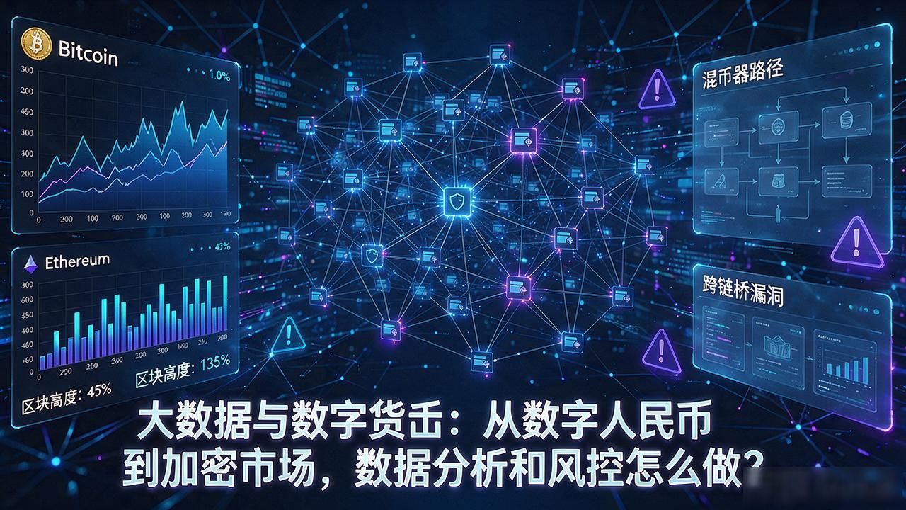 大数据与数字货币：从数字人民币到加密市场，数据分析和风控怎么做