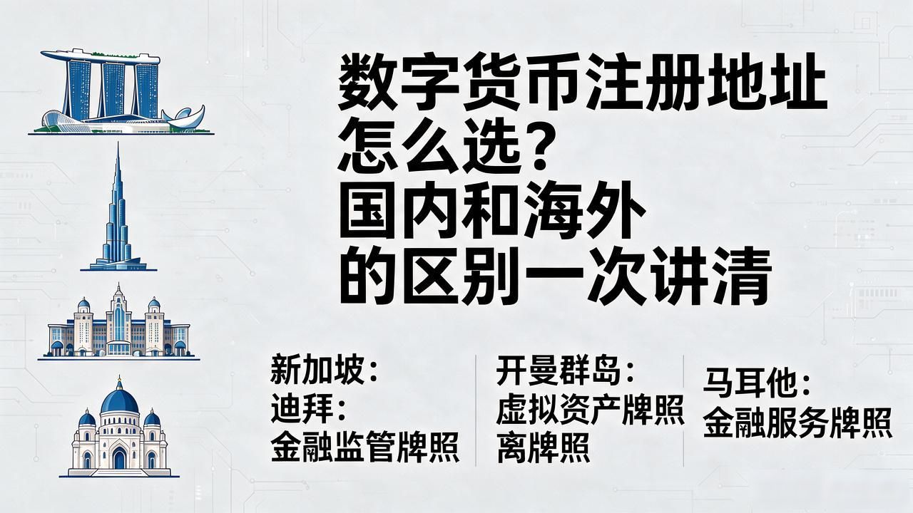 数字货币注册地址怎么选？国内和海外的区别一次讲清