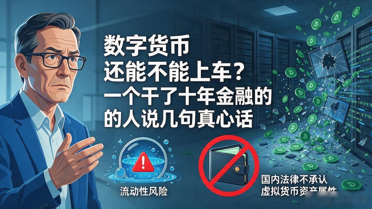 数字货币还能不能上车？一个干了十年金融的人说几句真心话