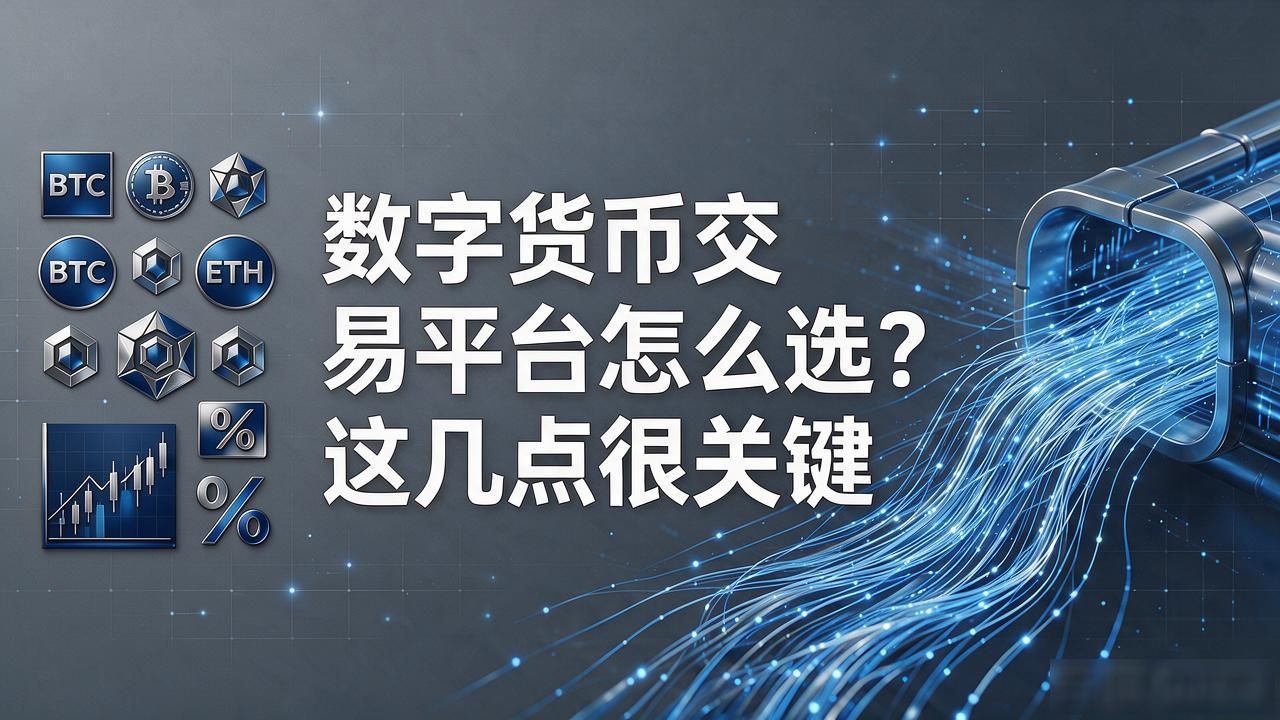 数字货币交易平台怎么选？这几点很关键