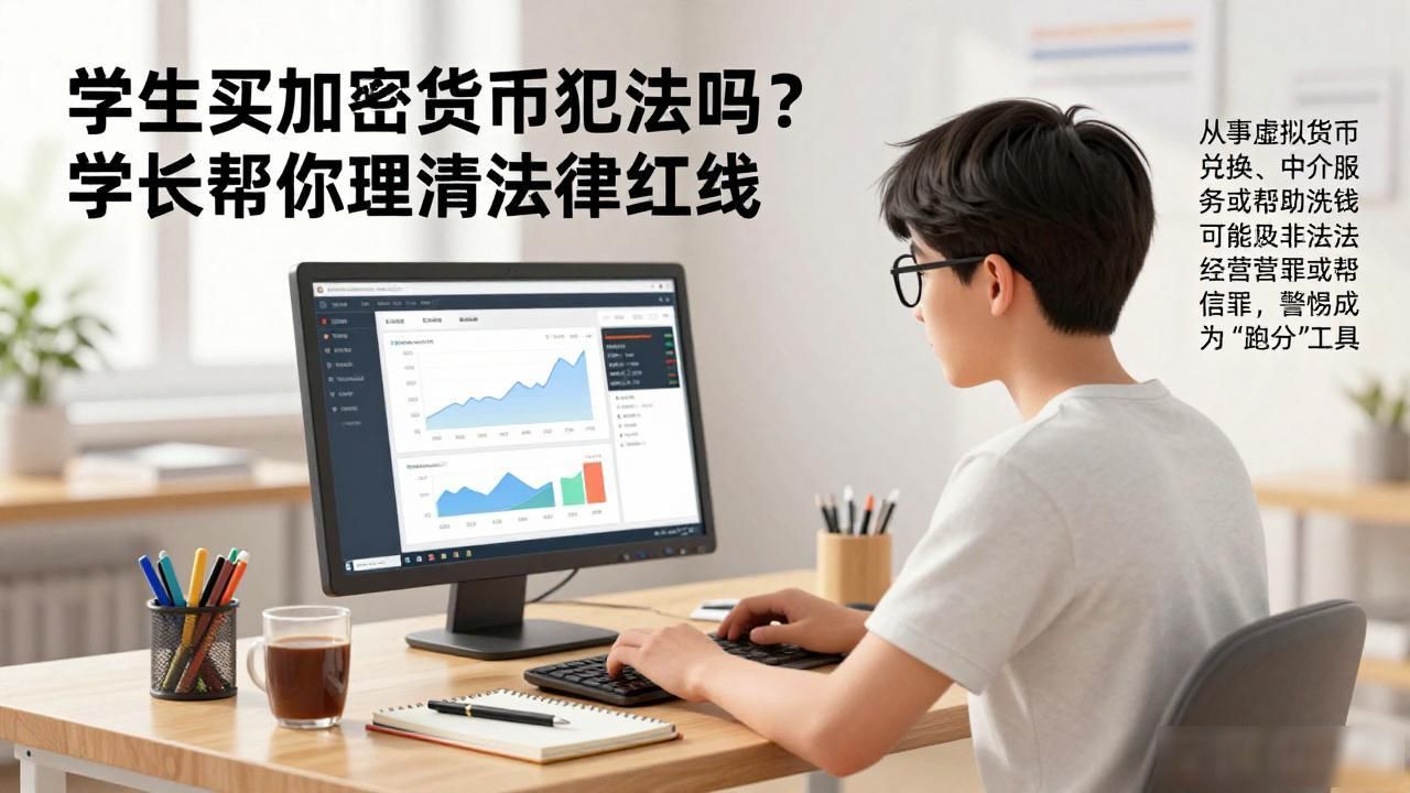 学生买加密货币犯法吗？学长帮你理清法律红线