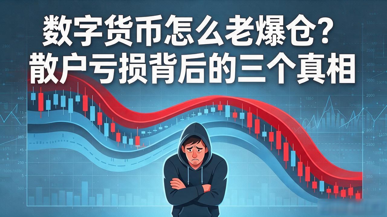 数字货币怎么老爆仓？散户亏损背后的三个真相