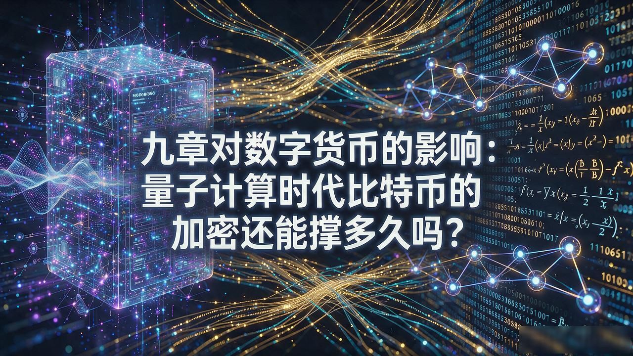 九章对数字货币的影响:量子计算时代比特币的加密还能撑多久吗