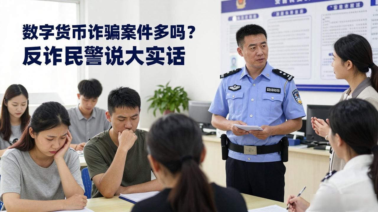 数字货币诈骗案件多吗？反诈民警说大实话