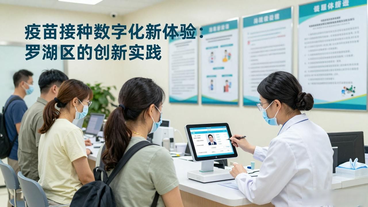 疫苗接种数字化新体验：罗湖区的创新实践