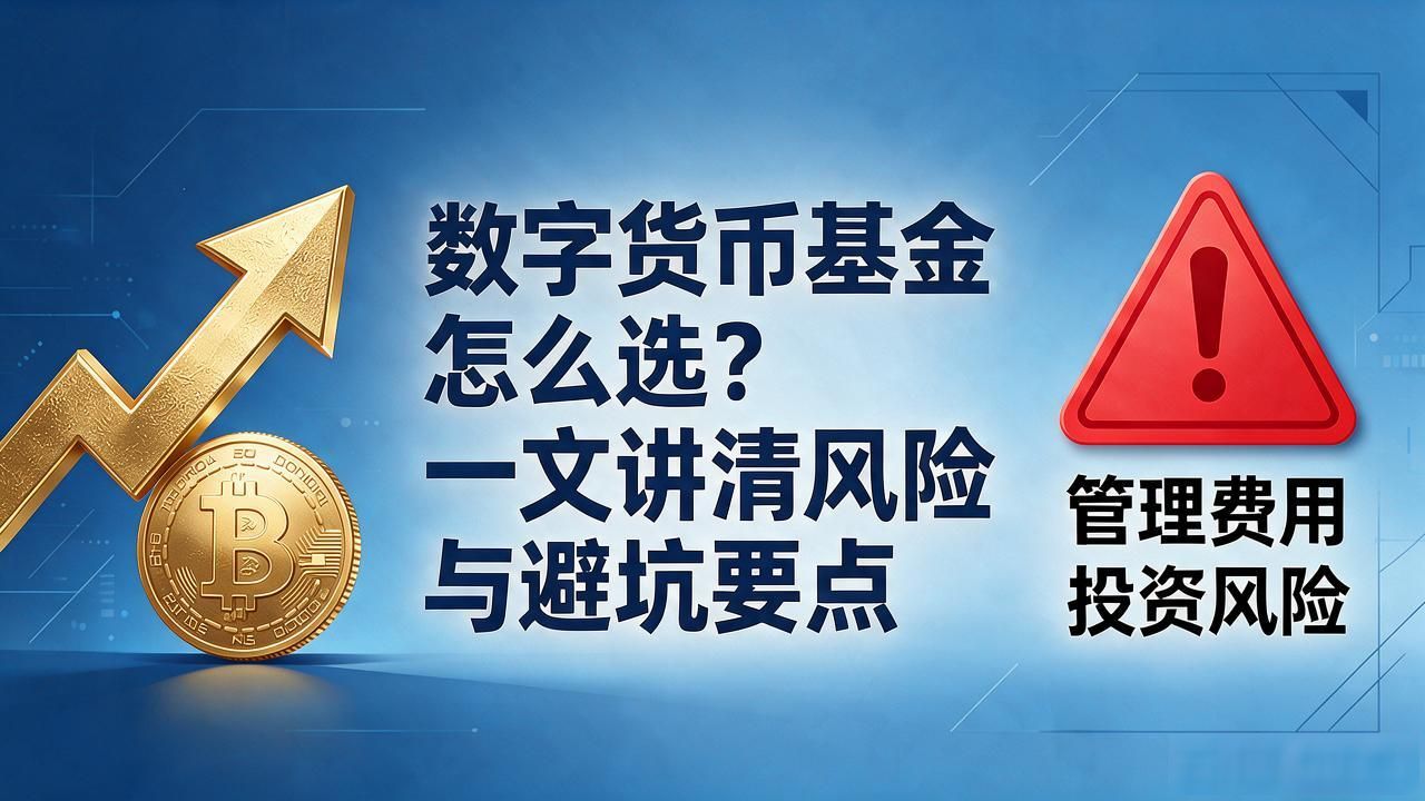 数字货币基金怎么选？一文讲清风险与避坑要点