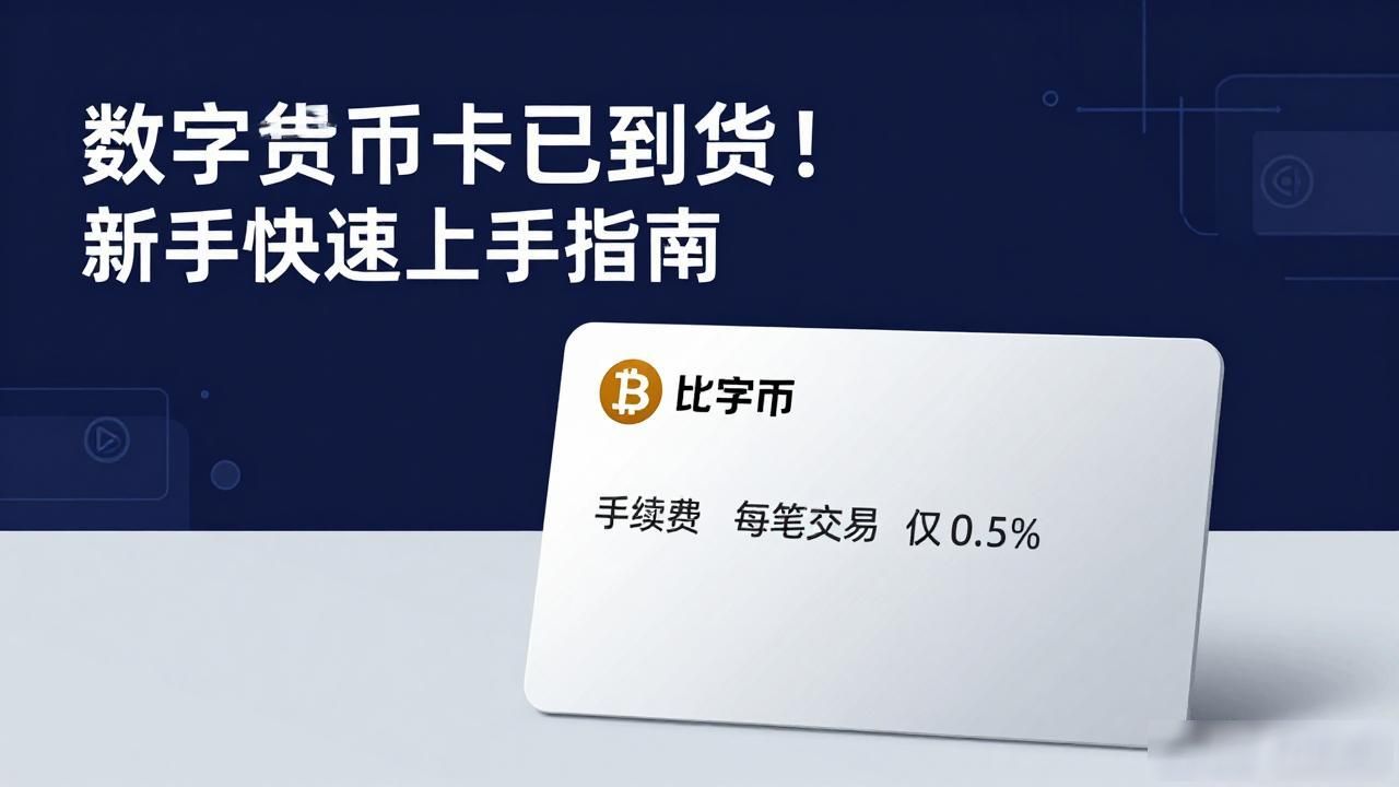 数字货币卡已到货！新手快速上手指南