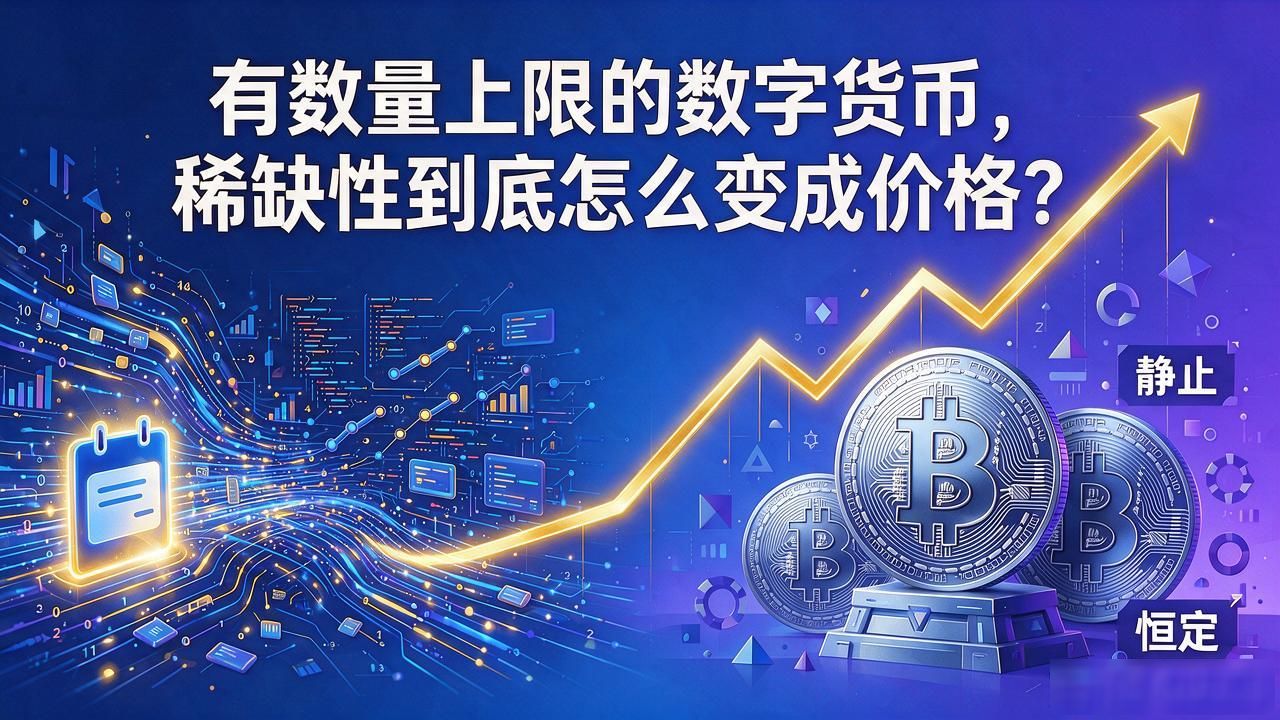有数量上限的数字货币，稀缺性到底怎么变成价格？