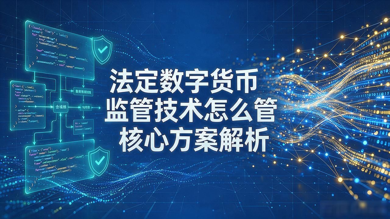 法定数字货币监管技术怎么管 核心方案解析