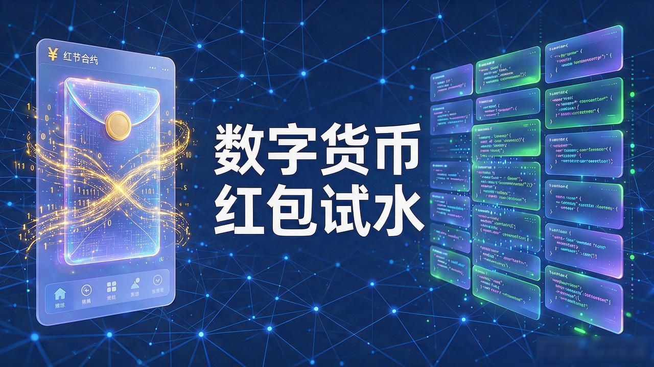 数字货币红包试水 普通人发红包要不要手续费 跟微信有啥不一样
